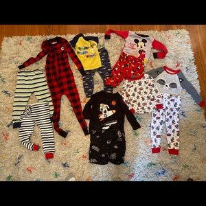 Lot of 2T pajamas